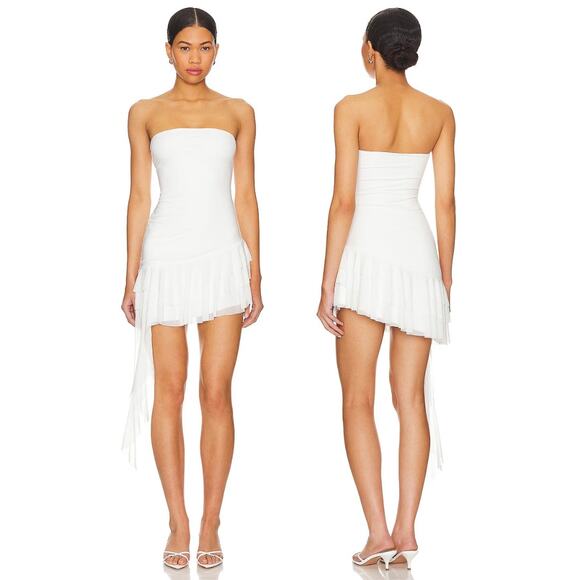 knee length dresses for ladies Martha Mini Dress Black – By Barny main image 1